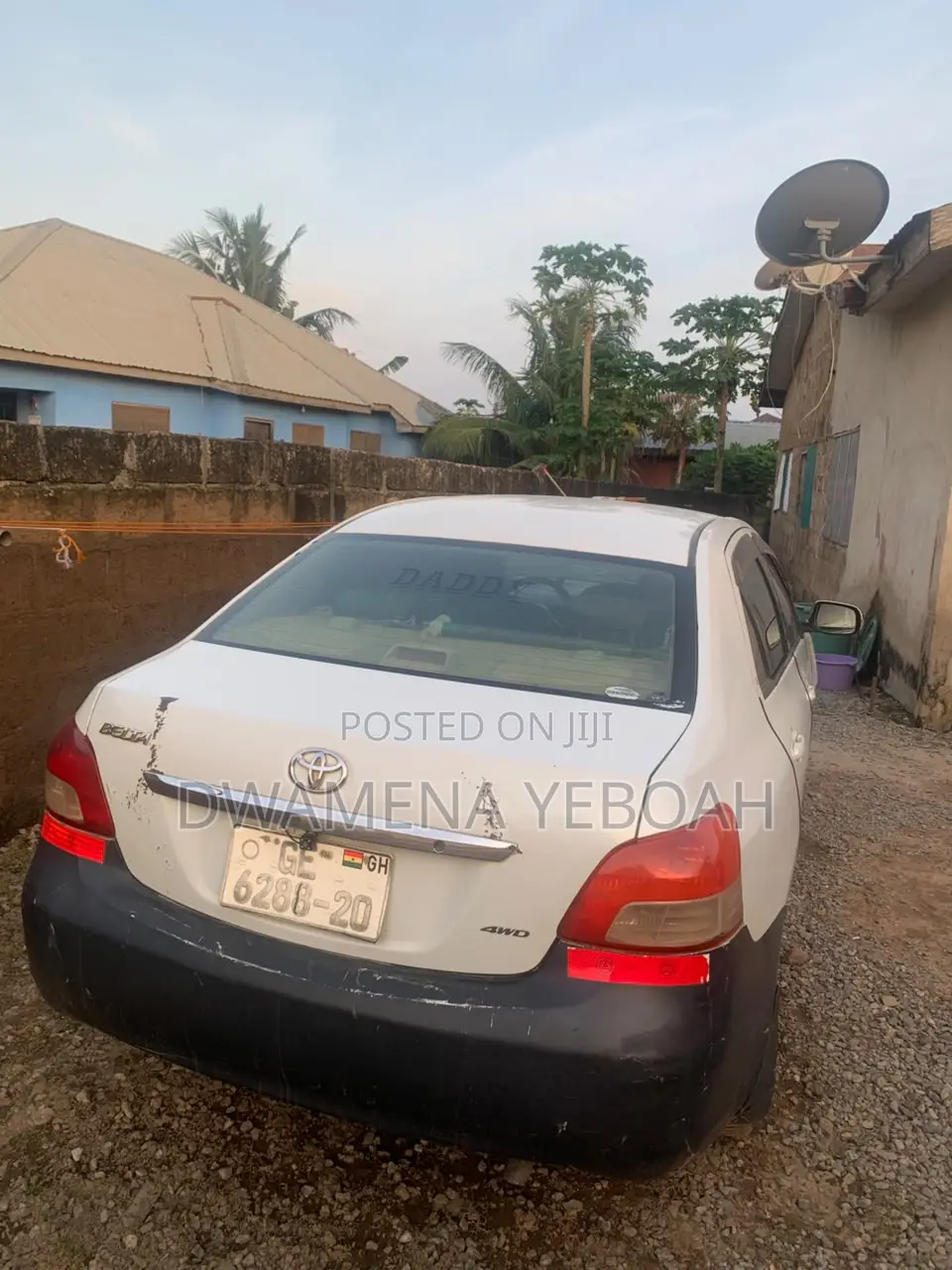 Toyota Belta 2010 White