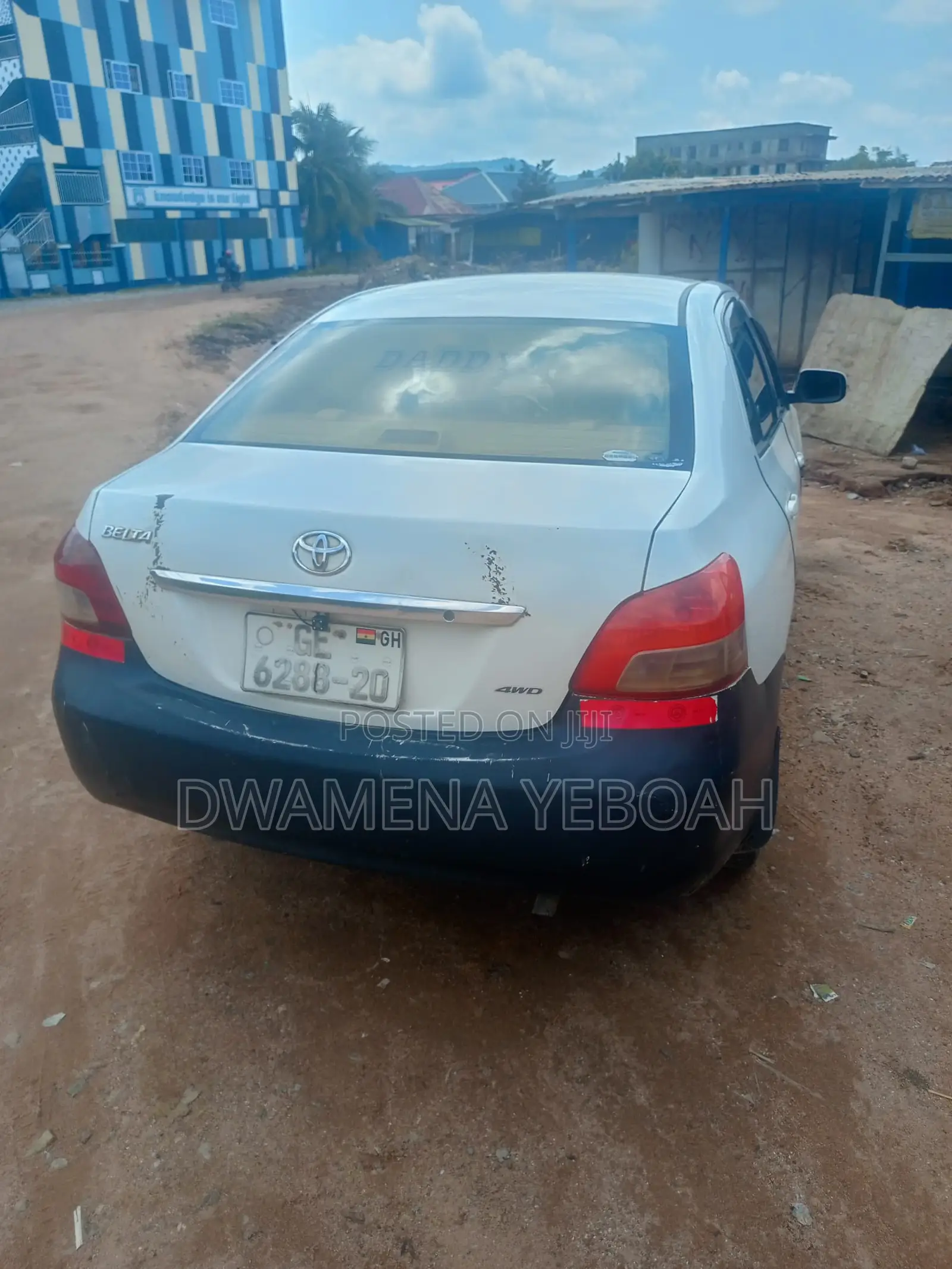 Toyota Belta 2010 White