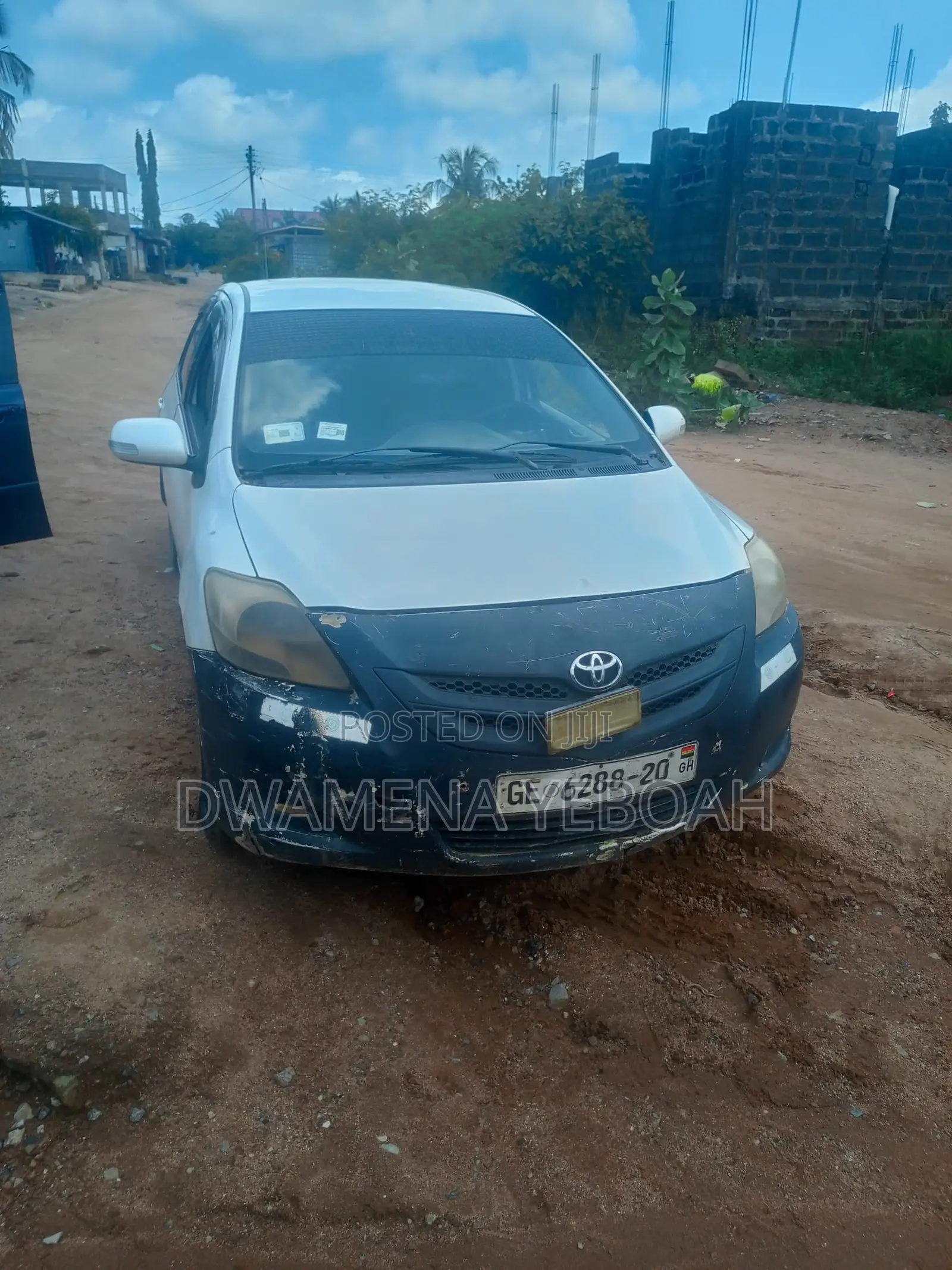 Toyota Belta 2010 White