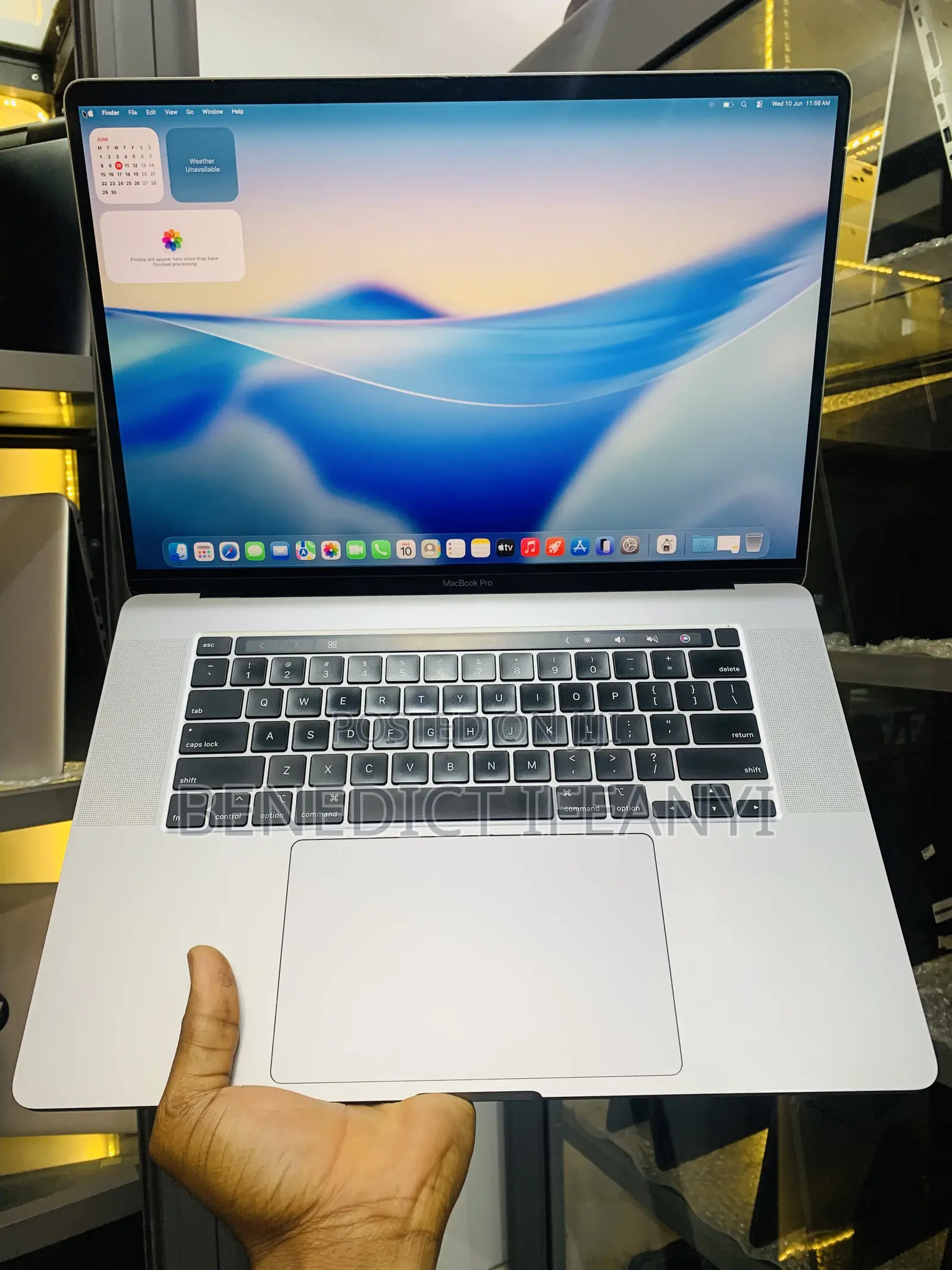 Laptop Apple MacBook Pro 2019 16GB Intel Core i7 SSD 512GB