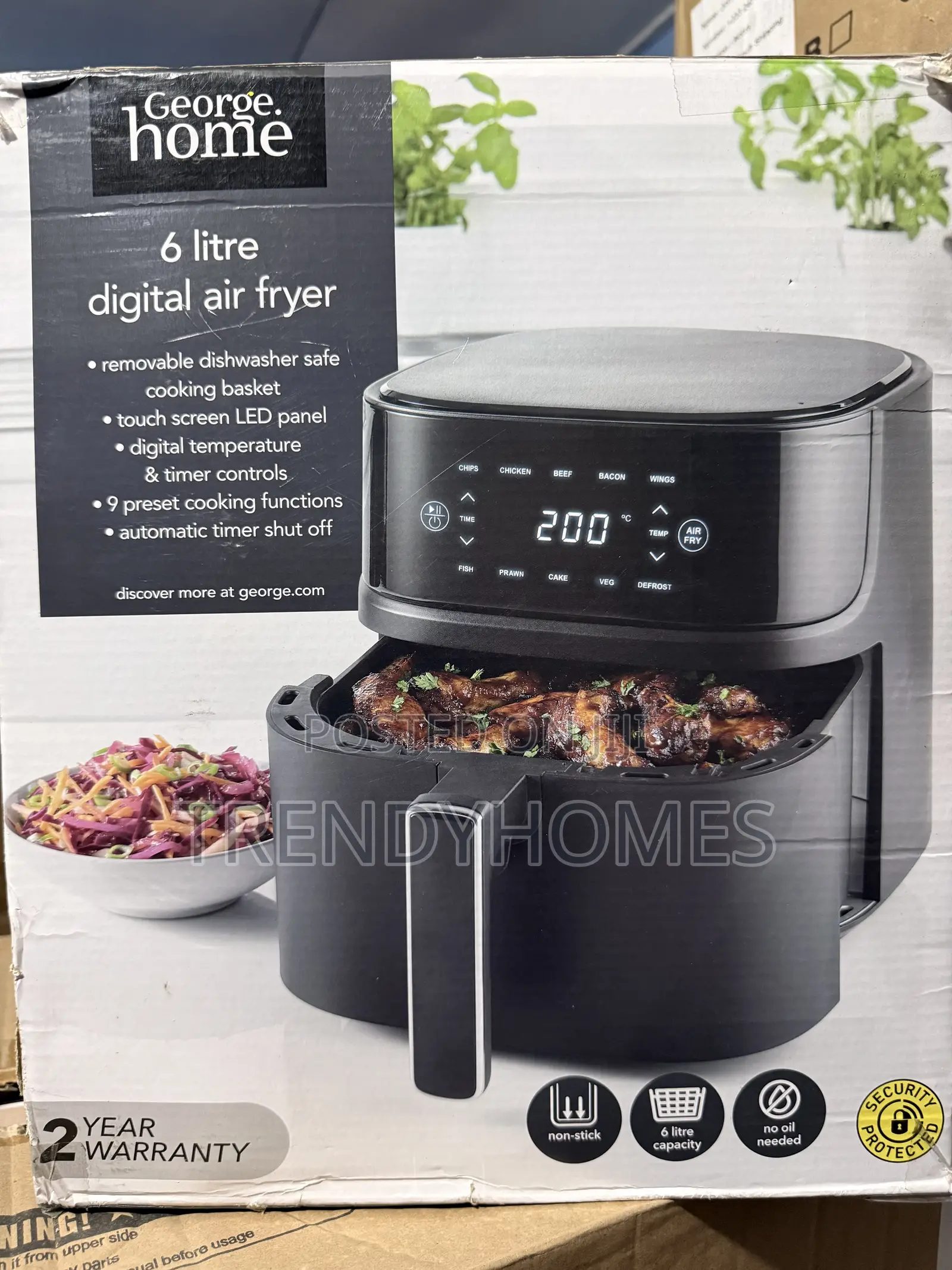 6lt George Home Airfryer