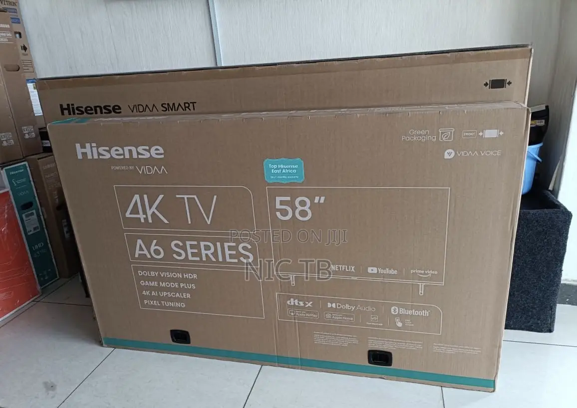 Hisense 58” A6n Uhd Smart Tv