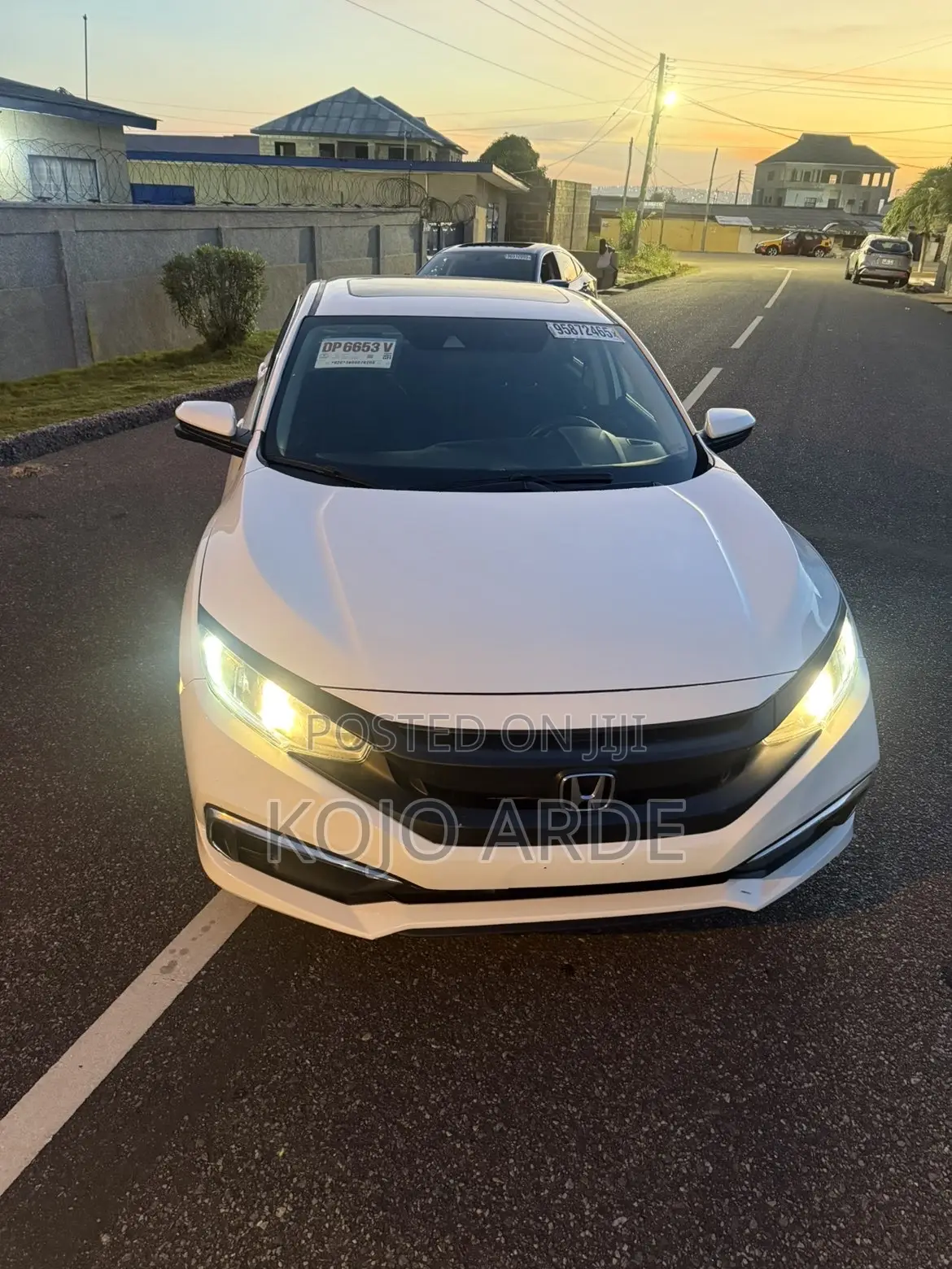 Honda Civic EX-L Sedan 2019 White