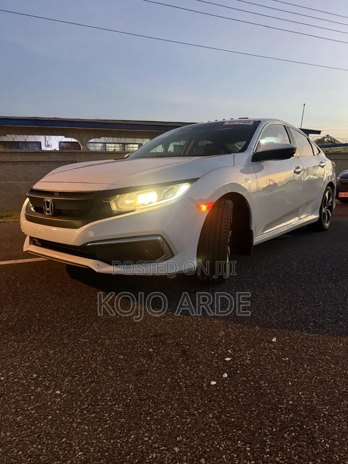 Honda Civic EX-L Sedan 2019 White