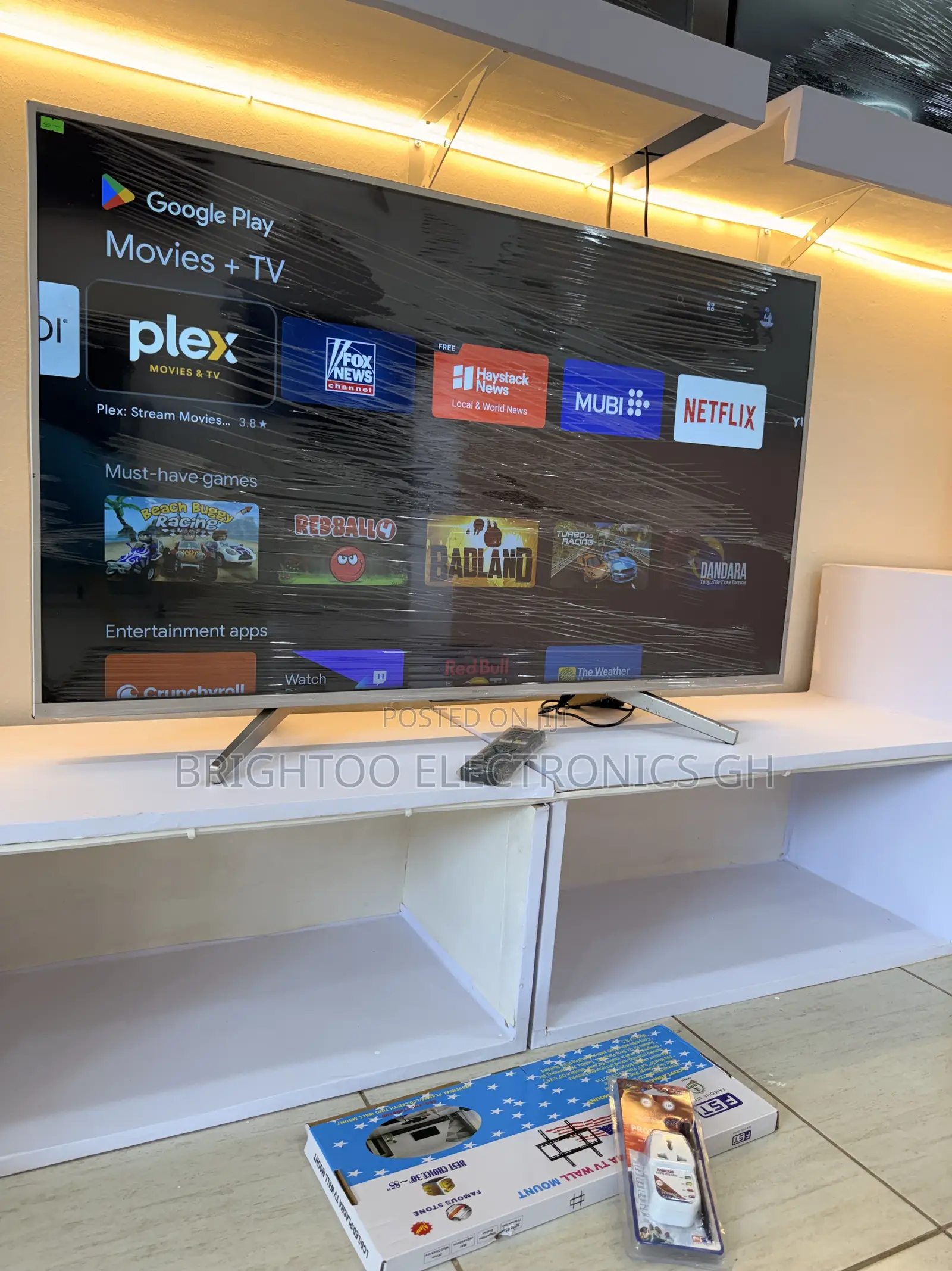 50inches Full Digital Satellite Android Ultra Hd Led Smart Sony Tv
