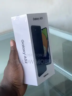 New Samsung Galaxy A03 32 GB Black