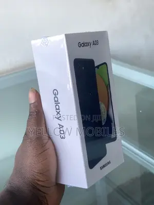 New Samsung Galaxy A03 32 GB Black