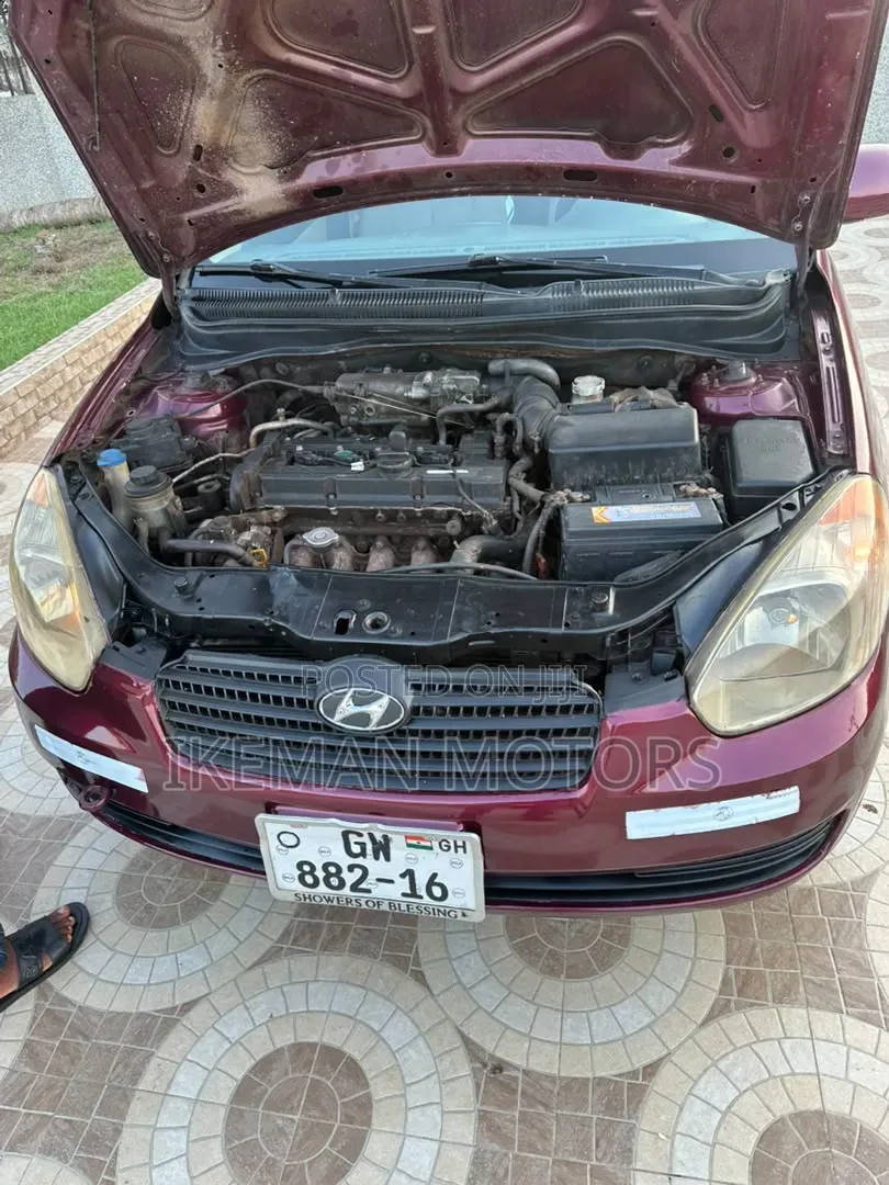 Hyundai Accent 2008 Black
