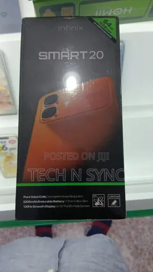 New Infinix Smart 20 64 GB Black