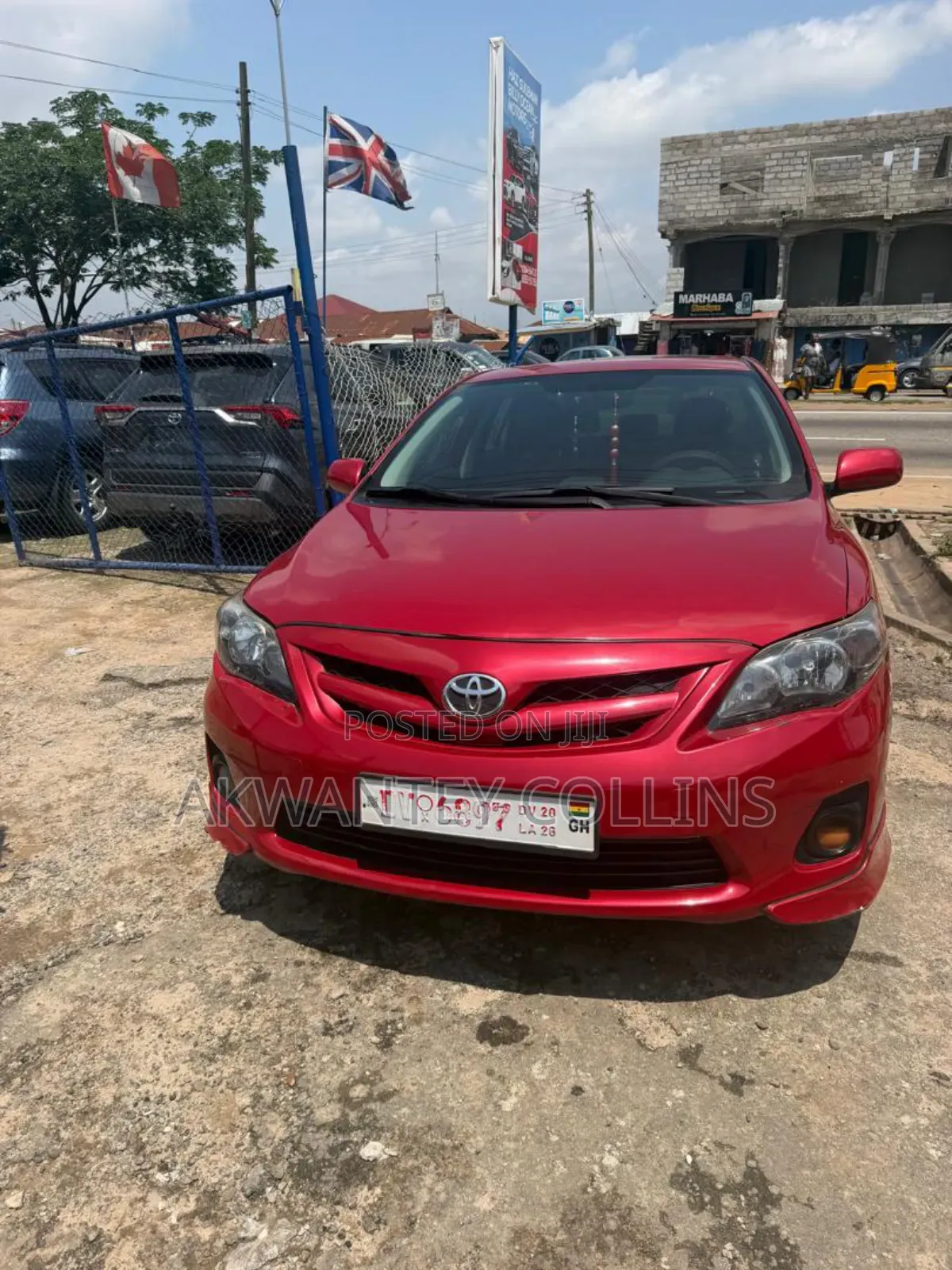 Toyota Corolla 2013 Red