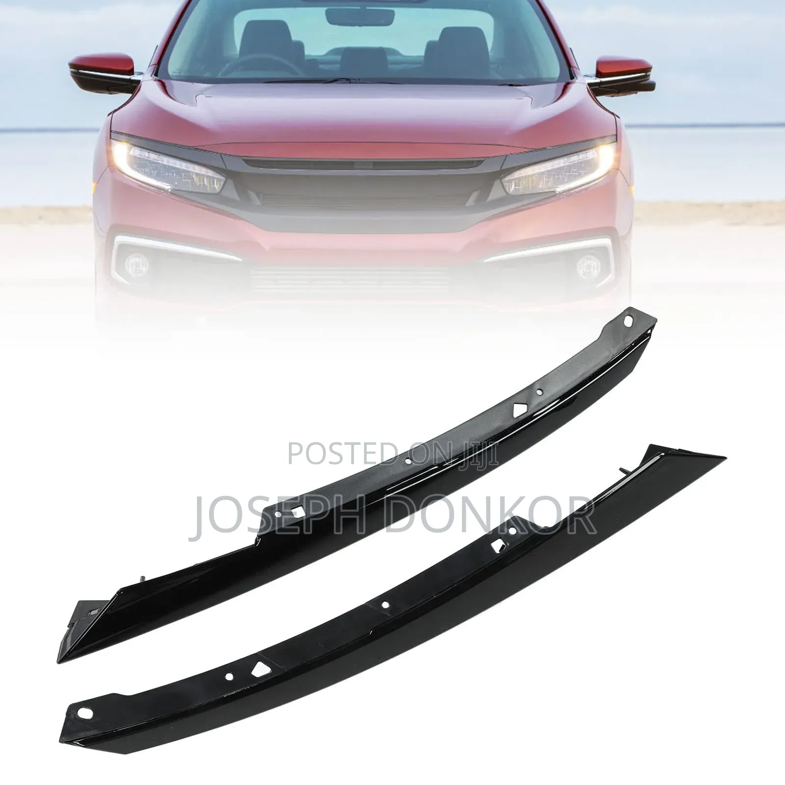 Civic Headlight Moulding 2019,2020,2021 (Black)