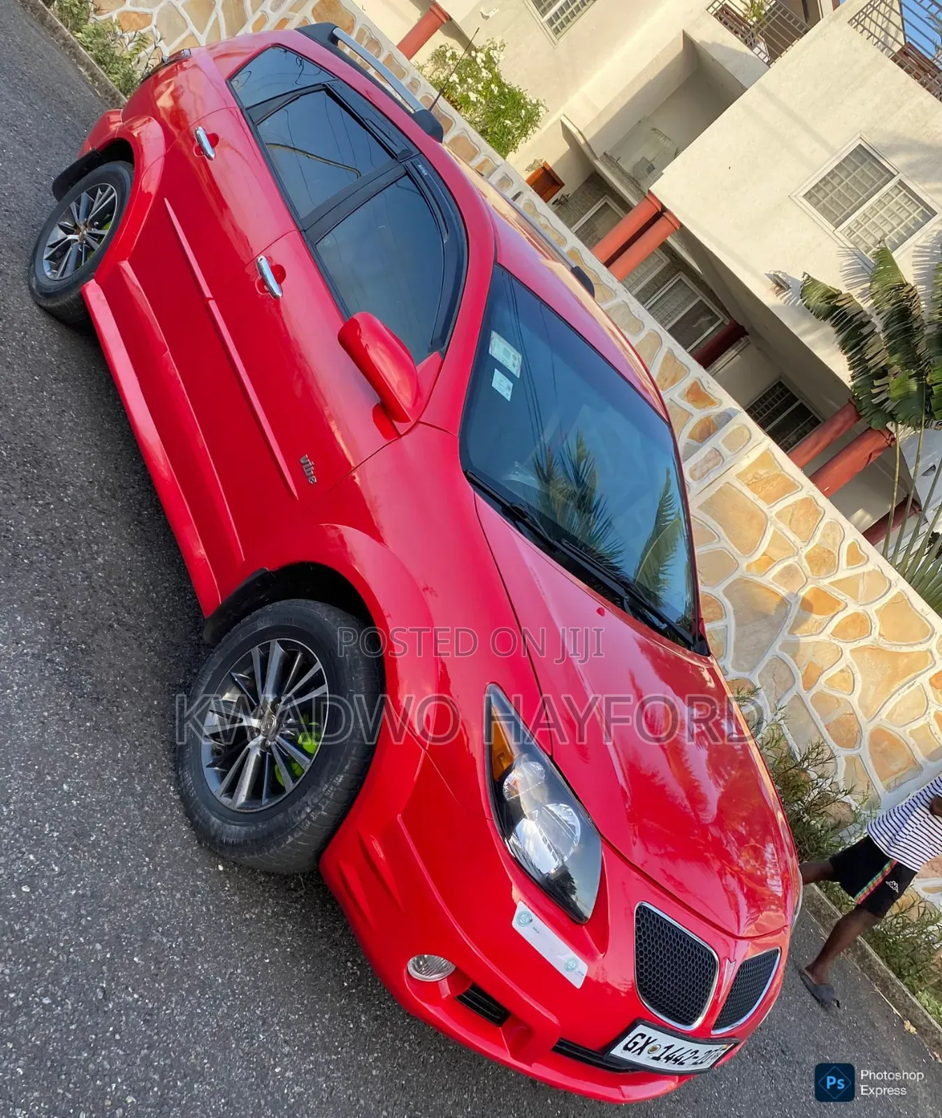 Pontiac Vibe 2008 Red
