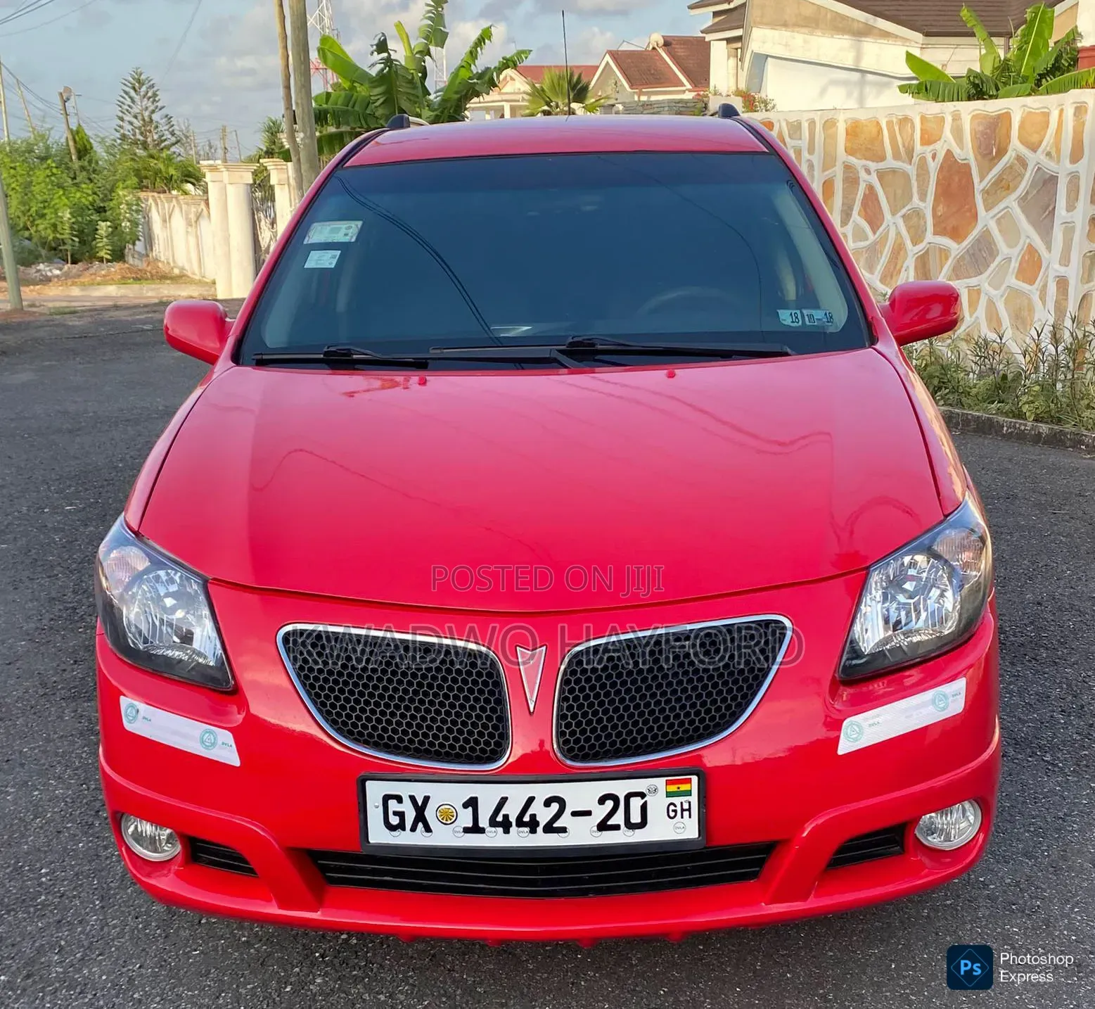 Pontiac Vibe 2008 Red
