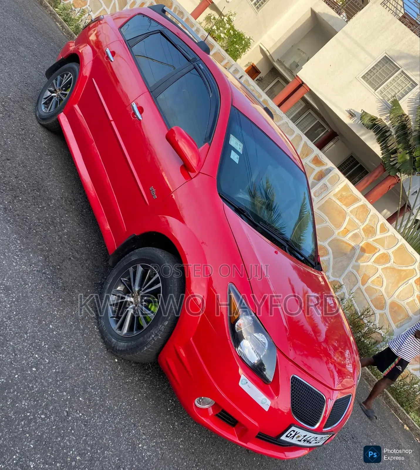 Pontiac Vibe 2008 Red