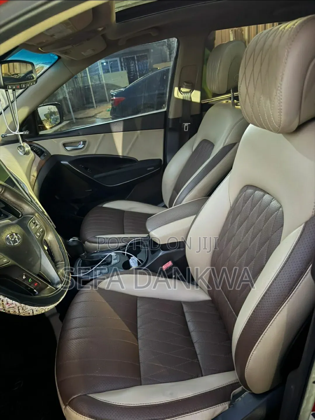 Hyundai Santa Fe 2013 Red