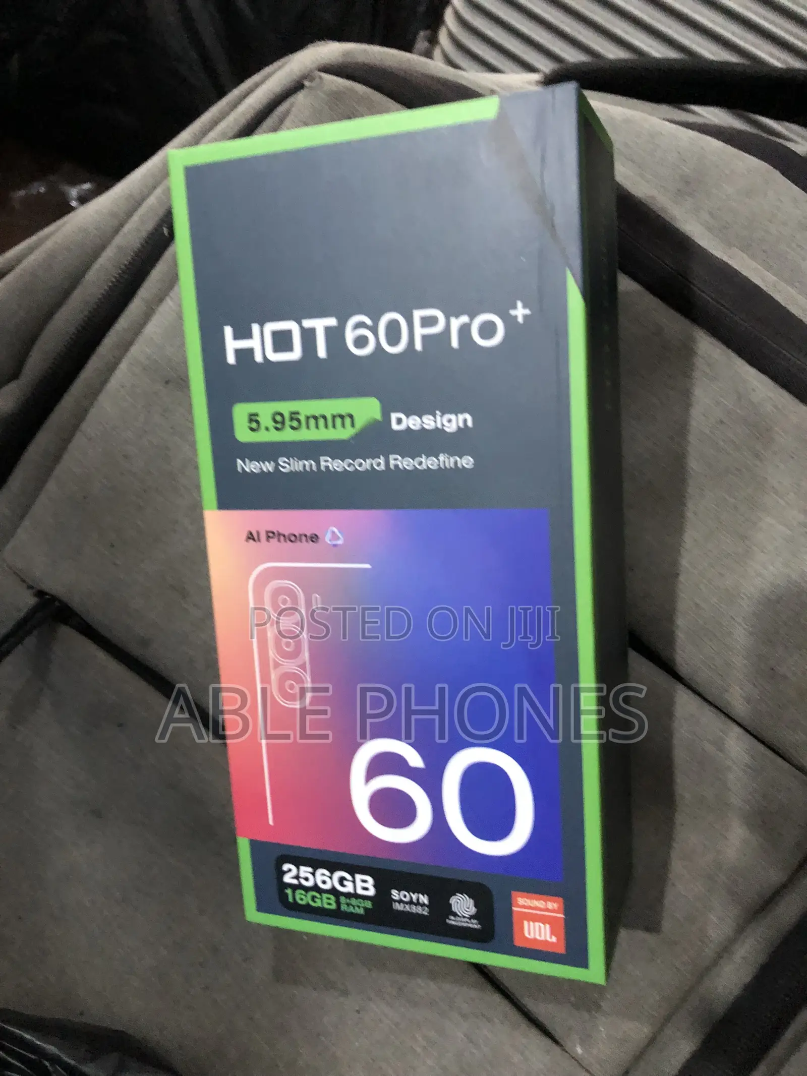 New Infinix Hot 60 Pro+ 256 GB Gray