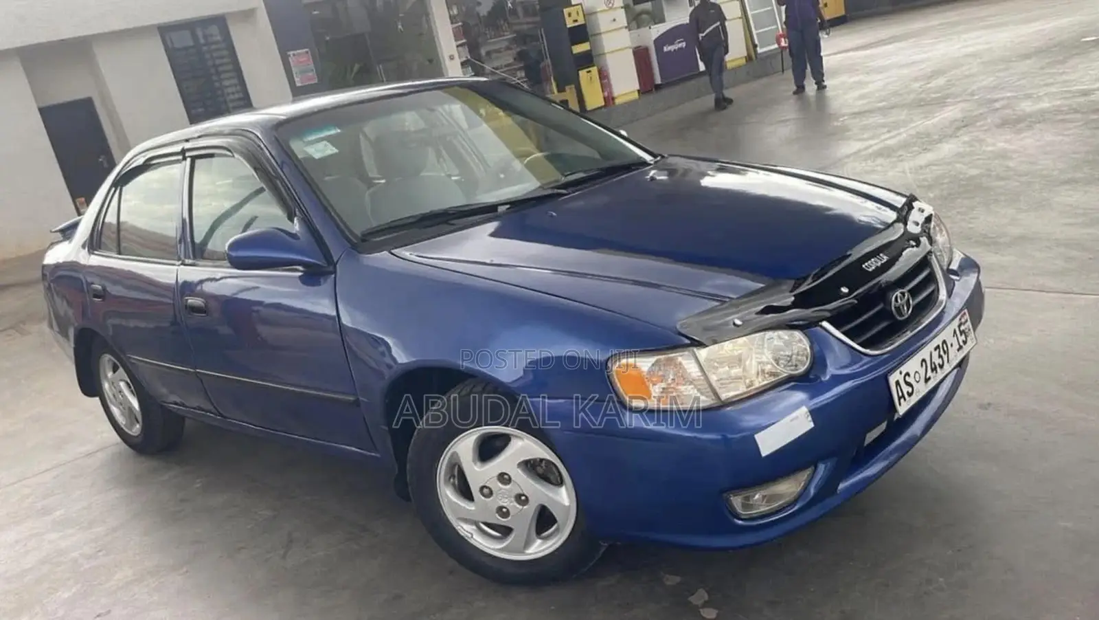 Toyota Corolla Sedan 2001 Blue