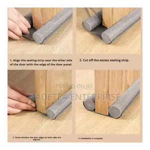 Premium Door Seal Strip - Keep Dust, Insects Noise Out!