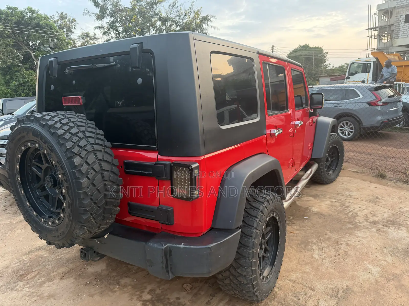 Jeep Wrangler Unlimited Sahara 4dr SUV 4WD (3.6L 6cyl 6M) 2015 Red