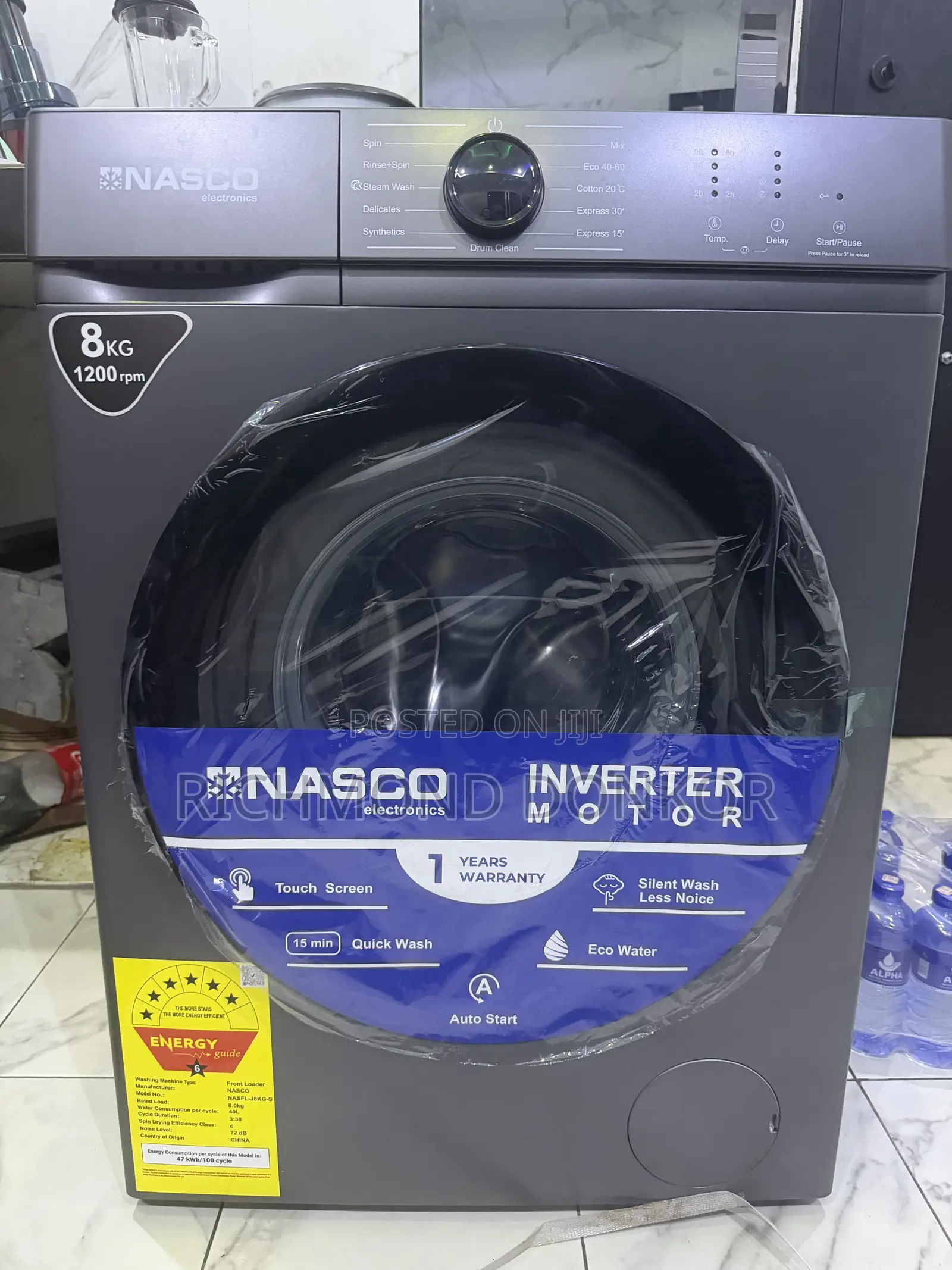 Nasco 8kg Washing Machine