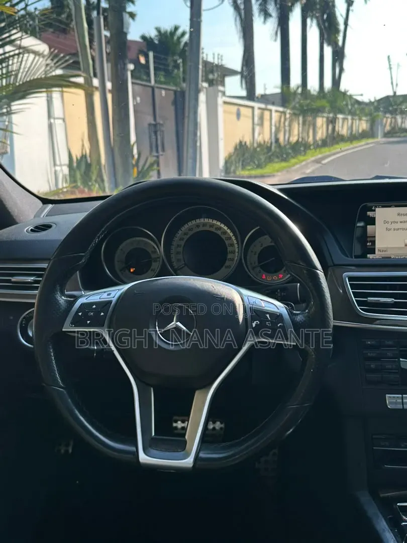 Mercedes-Benz E350 2015 Black