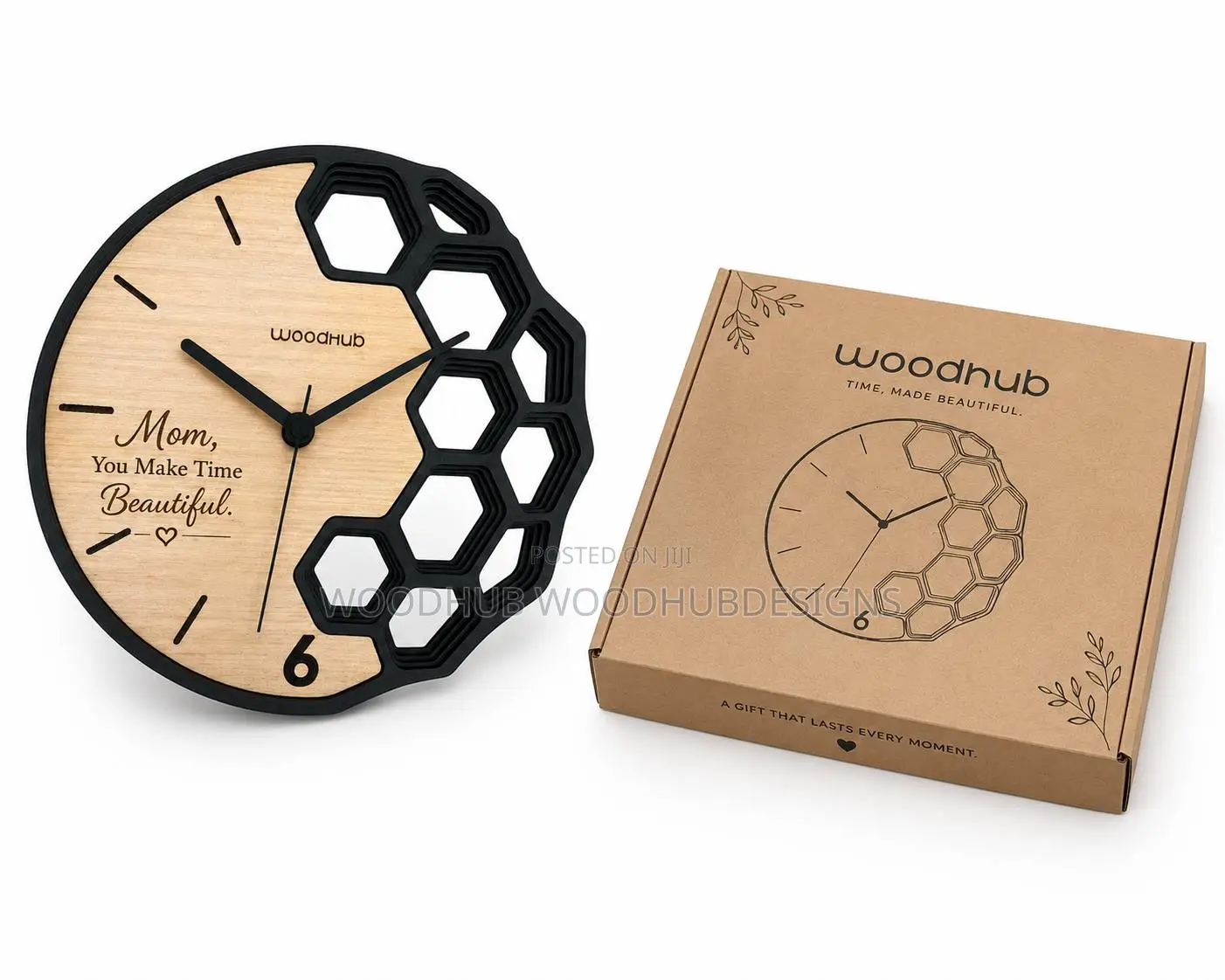 Parametric Wooden Clock