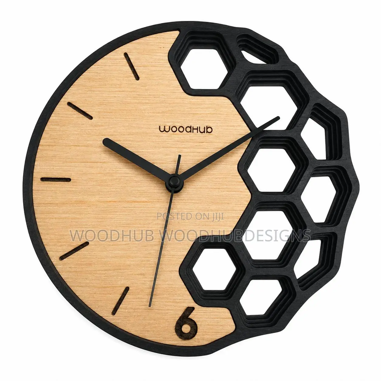 Parametric Wooden Clock
