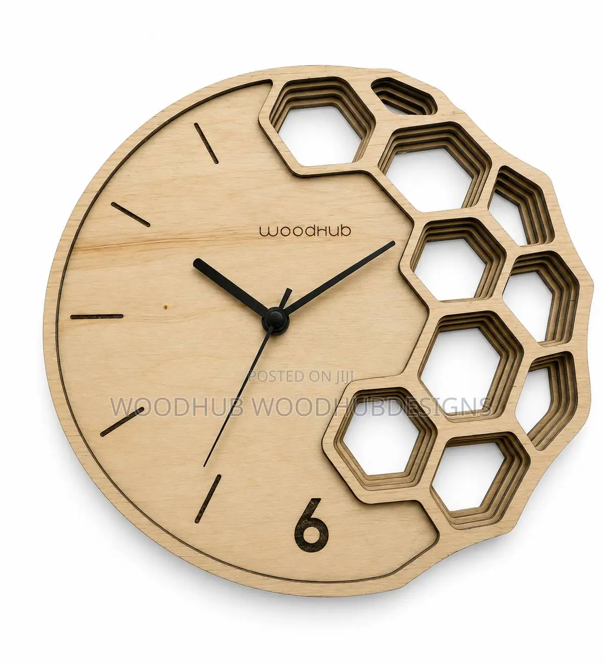 Parametric Wooden Clock