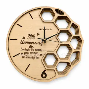 Parametric Wooden Clock