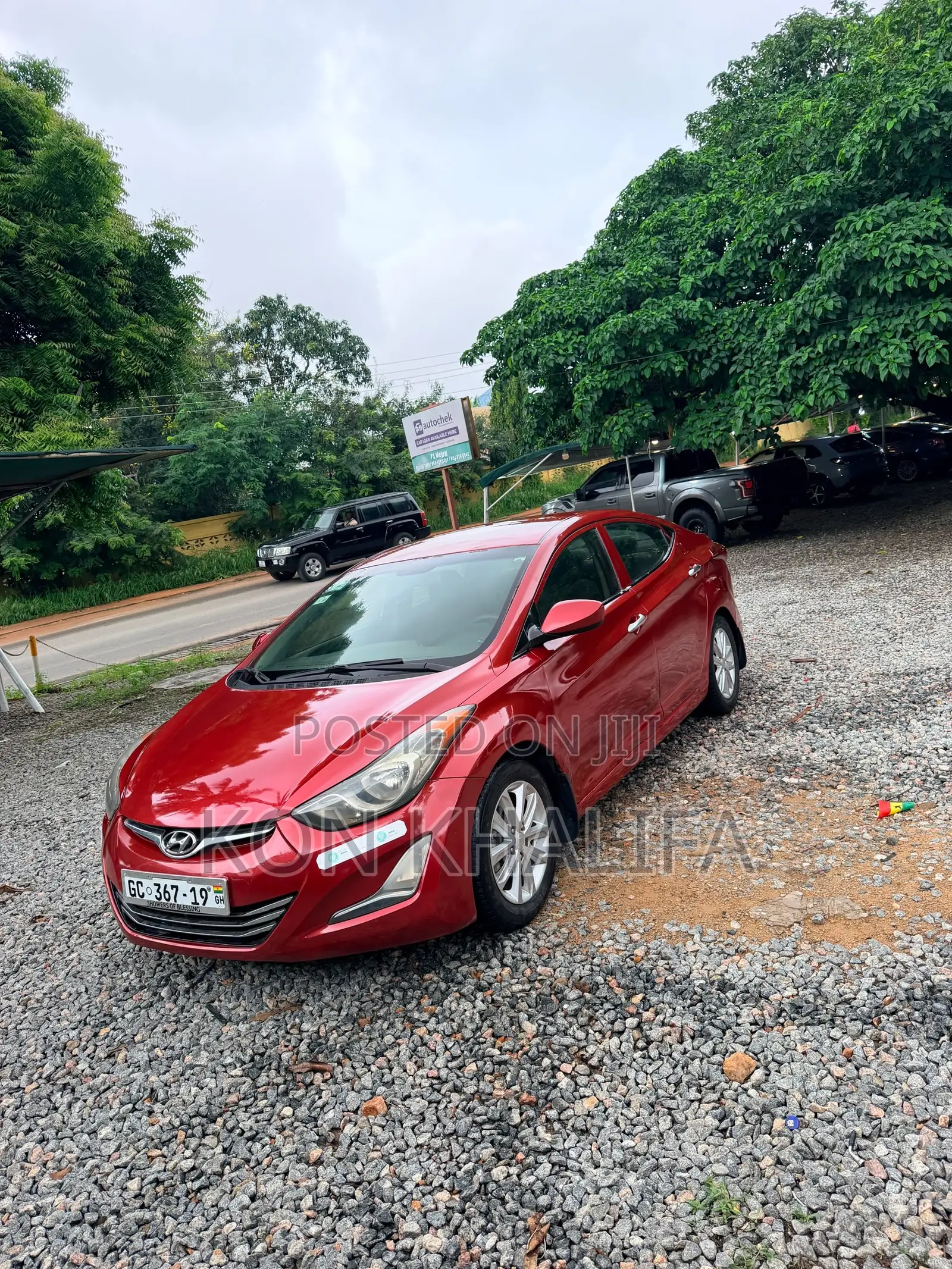 Hyundai Elantra 2015 Red