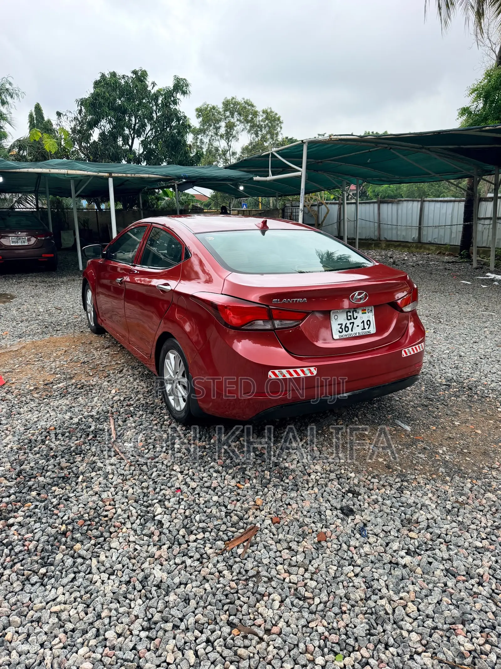 Hyundai Elantra 2015 Red