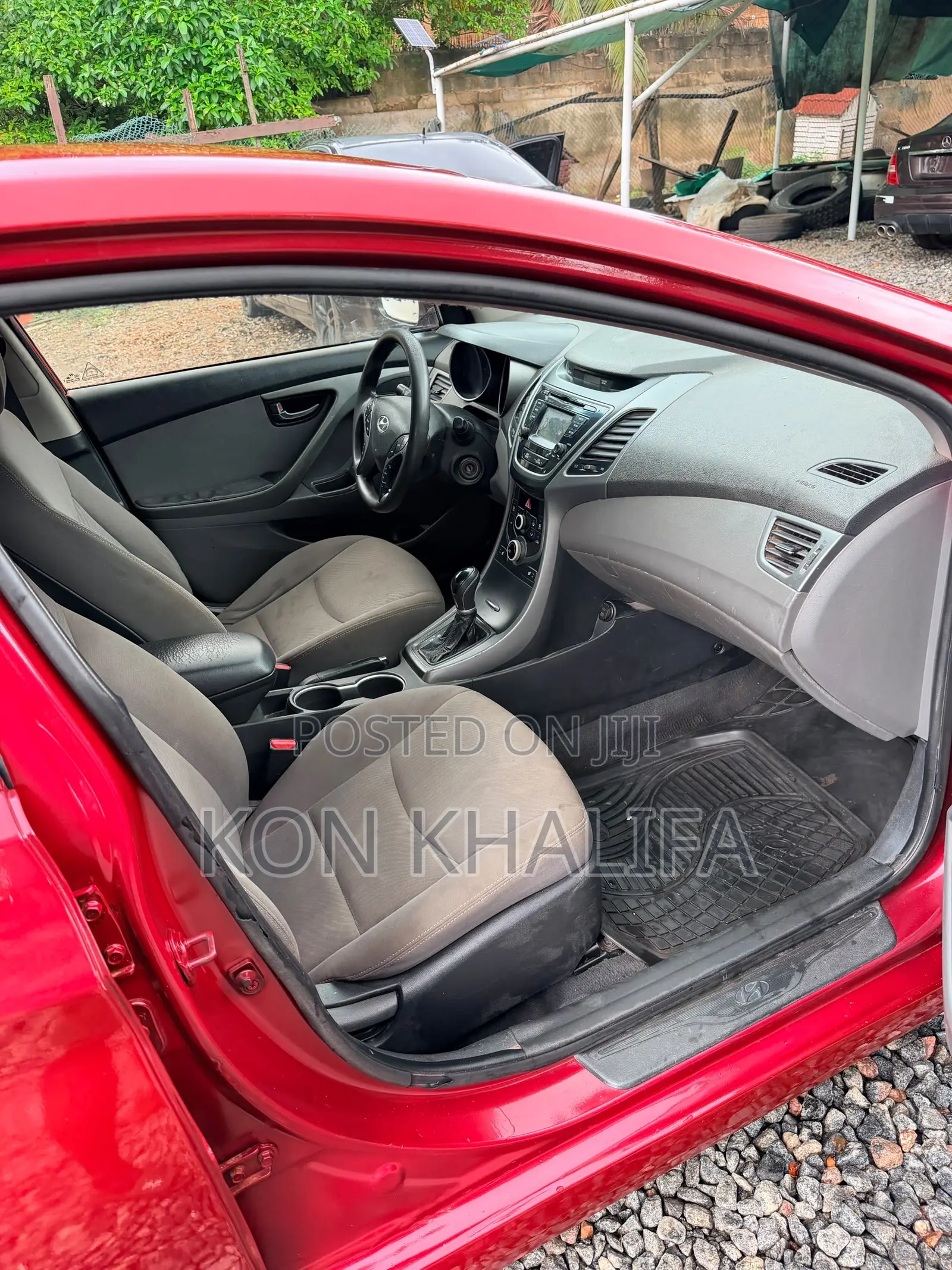 Hyundai Elantra 2015 Red