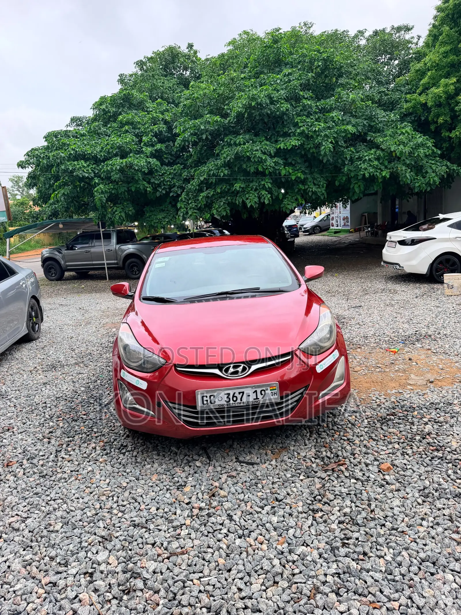 Hyundai Elantra 2015 Red
