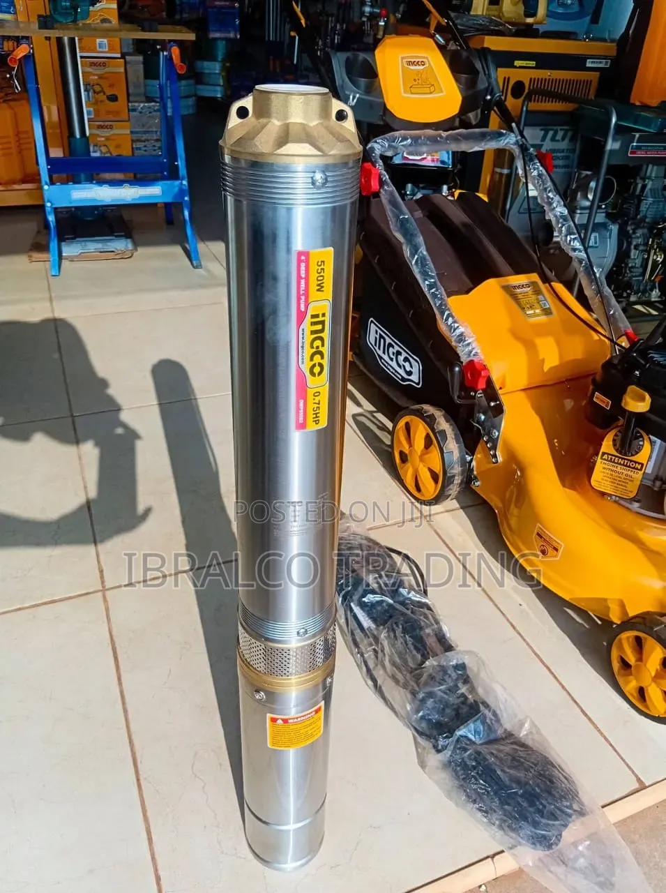 Ingco 0.75hp Deep Well Pump
