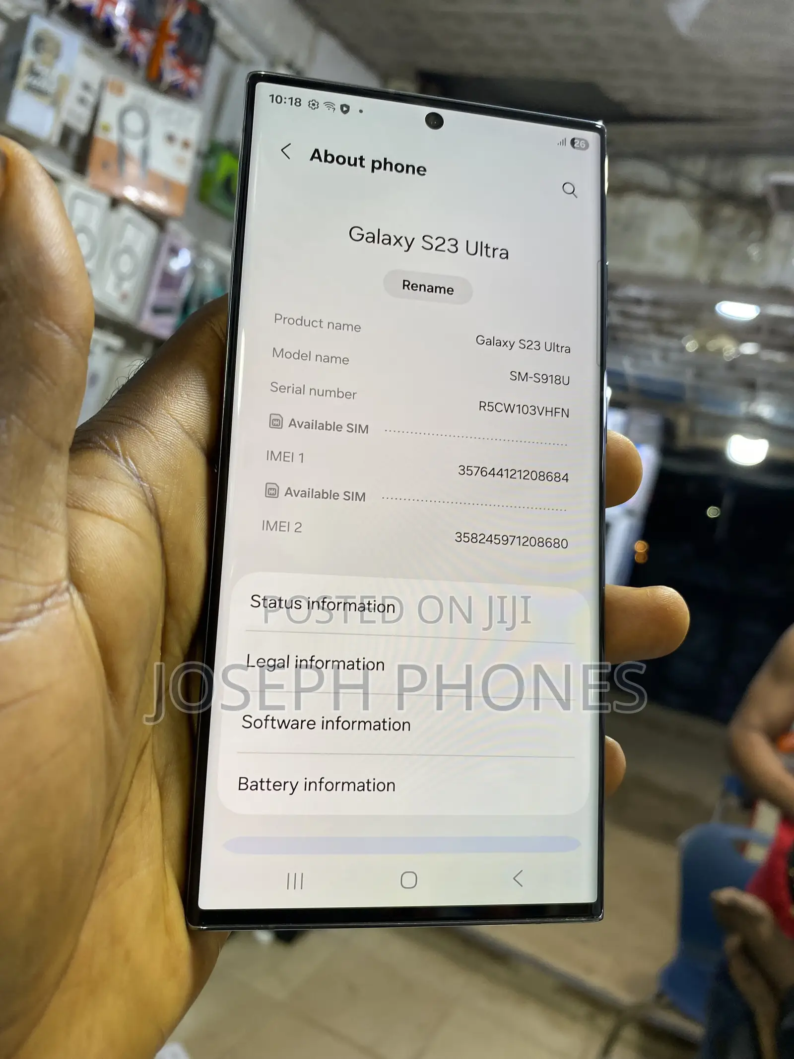 Samsung Galaxy S23 Ultra 256 GB