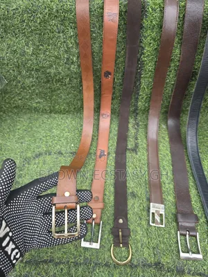 Genuine Leather Belts (Uk Used) (Swipe for Designs)