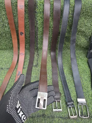 Genuine Leather Belts (Uk Used) (Swipe for Designs)