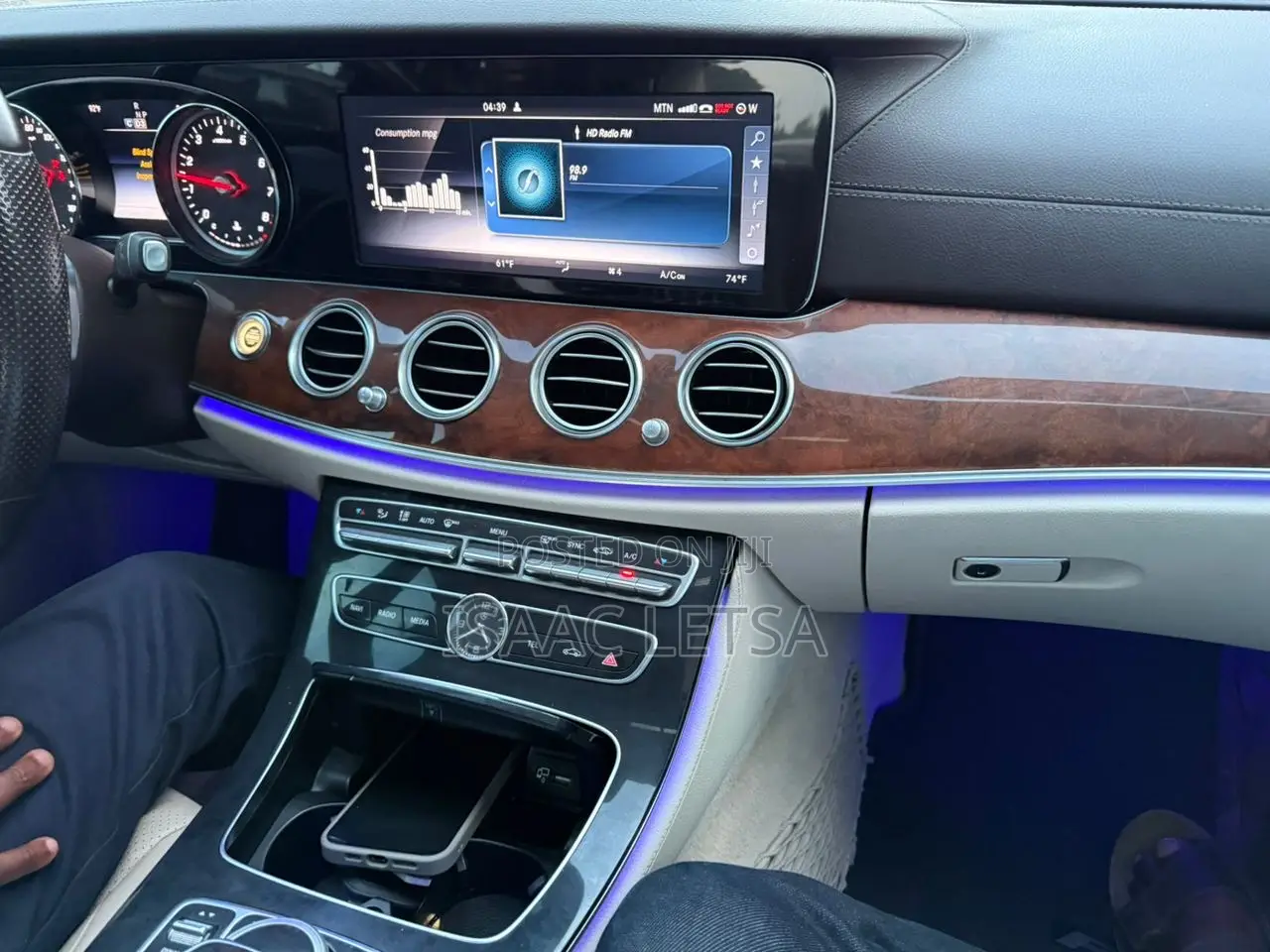 Mercedes-Benz E300 4Matic AWD Sedan (2.0L 4cyl 9A) 2017 Black