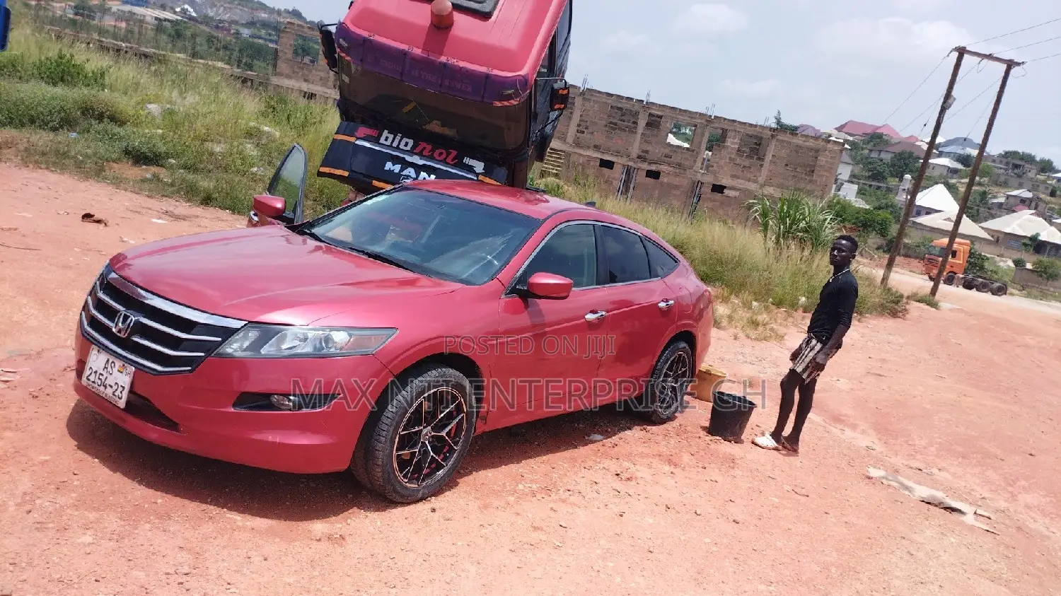 Honda Accord Crosstour 2010 Red