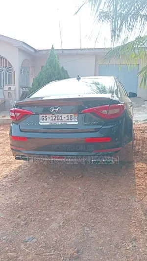 Hyundai Sonata Sport 2.0T 4dr Sedan (2.0L 4cyl Turbo 6A) 2015 Black