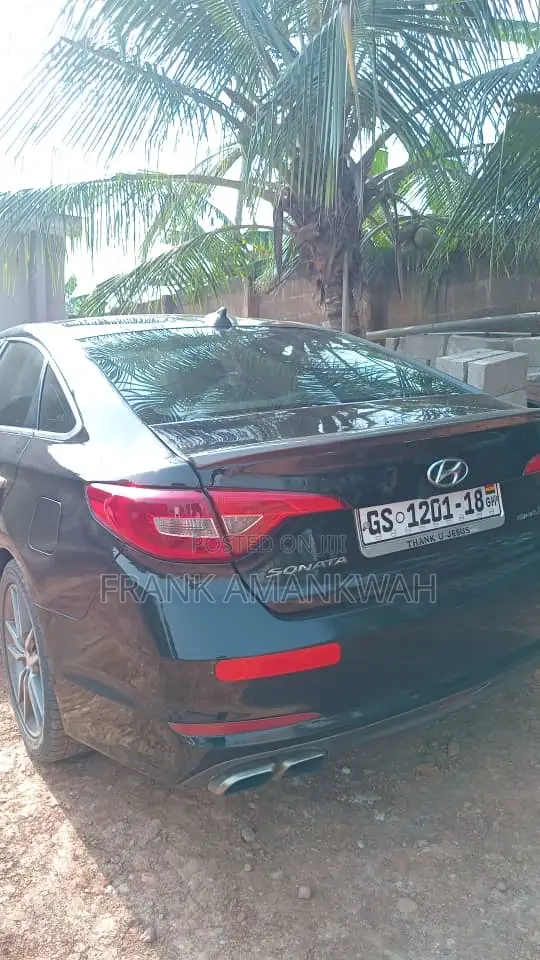 Hyundai Sonata Sport 2.0T 4dr Sedan (2.0L 4cyl Turbo 6A) 2015 Black