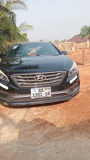 Hyundai Sonata Sport 2.0T 4dr Sedan (2.0L 4cyl Turbo 6A) 2015 Black
