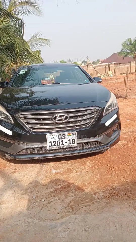 Hyundai Sonata Sport 2.0T 4dr Sedan (2.0L 4cyl Turbo 6A) 2015 Black