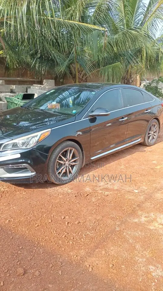 Hyundai Sonata Sport 2.0T 4dr Sedan (2.0L 4cyl Turbo 6A) 2015 Black