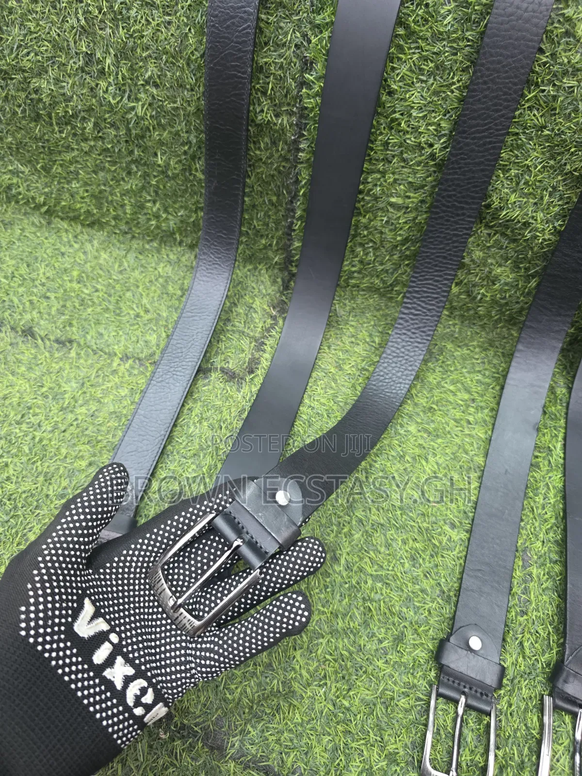 First Selection Genuine Leather Belts (Uk Used, Black)