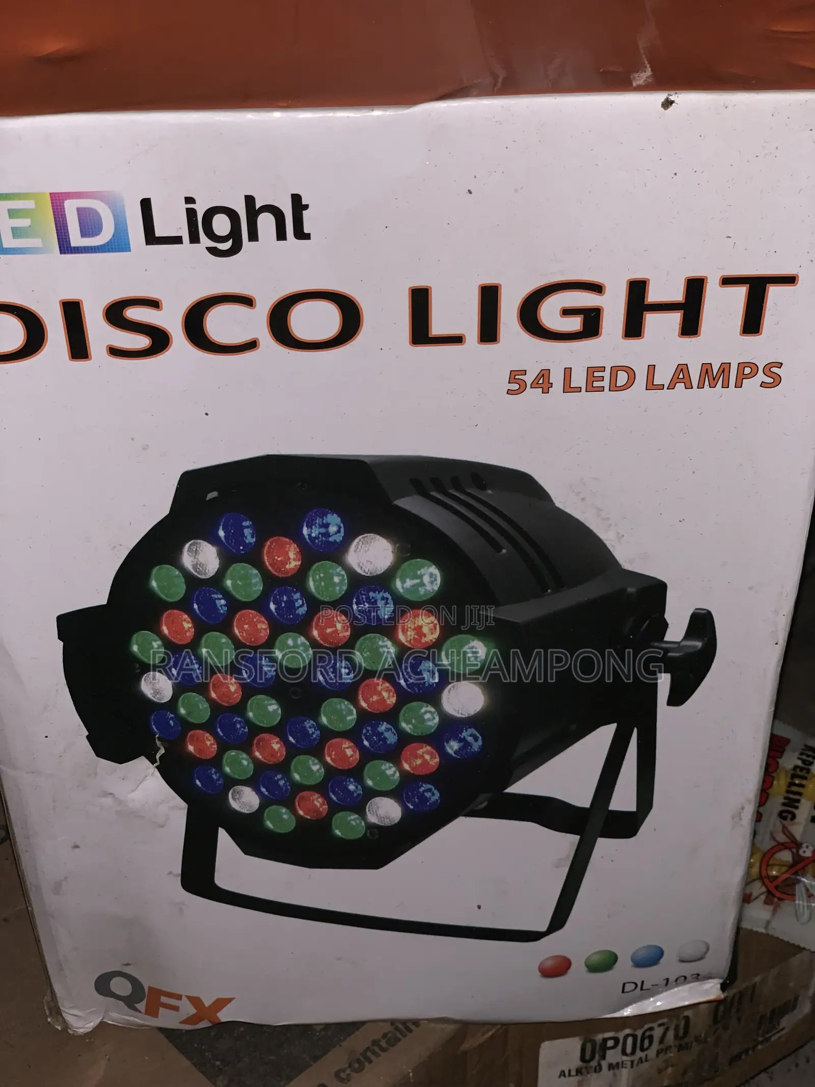 Qfx Dl 103 8.5" Led Disco Light