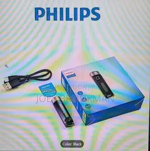 Philips Red and Blue Side Light Outdoor Portable Flashlight