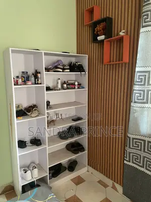 Bed And Bed Frame , Wardrobe And Shoe Rack