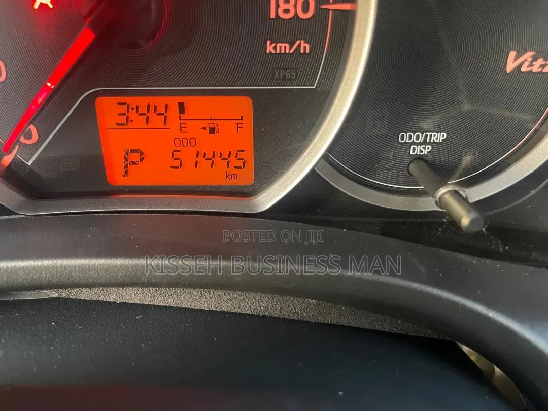 Toyota Vitz 1.3 FWD 5dr 2014 Red
