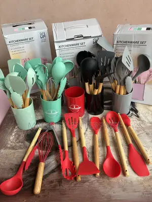 Premium 12-Piece Silicone Kitchen Utensil Set